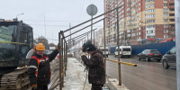 На Орловском путепроводе в Туле с 14 февраля откроют пешеходный переход у зоны ремонта - ИА Тульская служба новостей