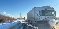 Под Тулой молодой водитель на BMW влетел на встречке в фуру - Myslo.Ru