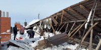 В Донском частично обрушилась крыша дома на улице Молодцова - Комсомольская Правда
