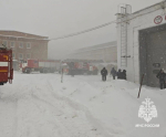 Возгорание произошло на одном из предприятий Тулы