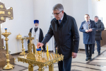 Дмитрий Миляев посетил литию по погибшим воинам в тульском храме иконы Божией Матери «Утоли моя печали»
