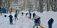 На снежный субботник в Тульской области вышли больше 36 тысяч человек - ТК Первый Тульский