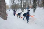 В Тульской области в «Снежном субботнике» приняли участие более 36 тысяч человек