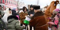 Блины, песни и народные забавы: как Тула проводила зиму на стенде Национального центра «Россия» - ГТРК