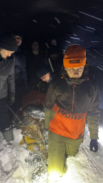 Четыре часа по глубокому снегу: как тульские поисковики спасли заблудившегося пенсионера