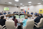 Дмитрий Миляев предложил проработать вопрос о присвоении почетного звания «Город трудовой славы» городам Донской и Узловая