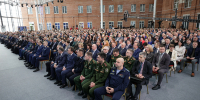 Дмитрий Миляев впервые в должности Губернатора обратился с Посланием к жителям региона. Площадкой для выступления стал музейно-выставочный комплекс в Тульском кремле - Тульское музейное объединение