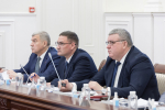 Дмитрий Миляев провел заседание комиссии по предупреждению и ликвидации чрезвычайных ситуаций и обеспечению пожарной безопасности