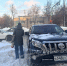 На пр. Ленина водитель решил взгромоздился на пешеходный переход - Myslo.Ru