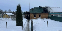 Опубликованы фото смертельного пожара в Плавском районе Тульской области - ИА Тульская служба новостей
