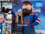 Хоккеисты АКМ сыграли против персонажей мультфильма в Туле