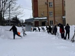 Министерство жилищного хозяйства и благоустройства присоединилось к Снежному субботнику