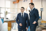 Председатель Правительства Тульской области Михаил Пантелеев посетил Новомосковский институт РХТУ им. Д.И. Менделеева