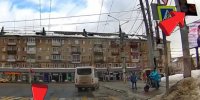 В центре Тулы встретили очень спешащего водителя маршрутки - Myslo.Ru