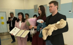 Двойняшки Сергей и Андрей: в Туле 34 новорожденных выписали накануне праздника