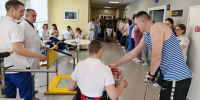 Ветераны СВО поздравили с 8 Марта сотрудниц госпиталя - ГТРК