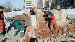 В Пролетарском округе началась реконструкция постамента памятника «Катюша».