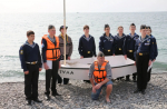 Швертбот "Тула" спустили на воду в Анапе