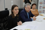 Николай Воробьев и Анастасия Дементьева встретились с региональными призерами конкурса лучших практик управления МКД