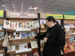 Неделя православной книги в посёлке Куркино: встреча у книжной выставки