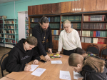 Неделя православной книги в посёлке Куркино: встреча у книжной выставки