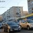 На улице Октябрьской в Туле собралась пробка из-за ДТП утром 24 марта - ИА Тульская служба новостей