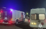 В Киреевском районе сгорел легковой автомобиль