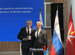 Медаль имени Мельникова получил из рук Трембицкого Дмитрий Миляев