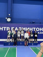 тулТульские спортсмены на пьедестале Всероссийских соревнований по бадминтону