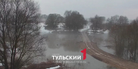 Как сейчас выглядят закрытые из-за паводка мосты в Тульской области - ТК Первый Тульский