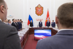 Рабочее совещание с органами исполнительной власти. Фото