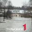 Под Тулой затопило мост к деревне Орлово - ТК Первый Тульский