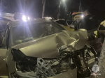 В Кимовске загорелось заброшенное здание