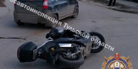 Водитель мопеда столкнулся с легковушкой в Суворове - ИА Тульская служба новостей