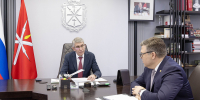 Дмитрий Миляев провел рабочую встречу с руководителем УФАС по Тульской области - Правительство области