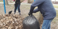 Сотрудники Приокского межрегионального управления Росприроднадзора приняли участие в городском субботнике - Росприроднадзор
