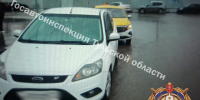 В Туле на улице Галкина столкнулись две легковушки - ТК Первый Тульский