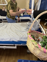Пасхальная радость для защитников Отечества