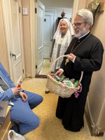 Пасхальная радость для защитников Отечества