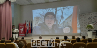 Учащиеся тульского Лицея №2 пригласили на киноурок мужества Сергея Безрукова - ГТРК
