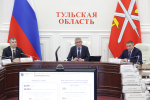 Дмитрий Миляев без предупреждения заехал в торговый центр в Заокске
