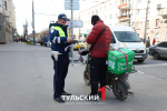В Туле инспекторы назвали топ-3 нарушений среди самокатчиков