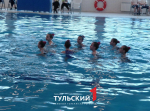 Спортсмены из России и Беларуси соревнуются в синхронном плавании в Туле