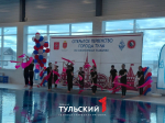 Спортсмены из России и Беларуси соревнуются в синхронном плавании в Туле