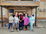 Сотрудники минздрава Тульской области и медучреждений региона приняли участие во Всероссийском субботнике