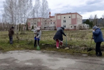 Сотрудники минздрава Тульской области и медучреждений региона приняли участие во Всероссийском субботнике