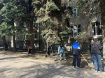 Экономический блок Правительства Тульской области принял участие в субботнике