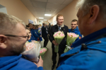 Александр Никитин поздравил коллектив подстанции №3 скорой медицинской помощи Тулы с профессиональным праздником