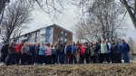 Большая команда стройкомплекса на субботнике!