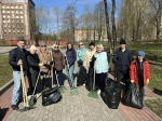 Большая команда стройкомплекса на субботнике!